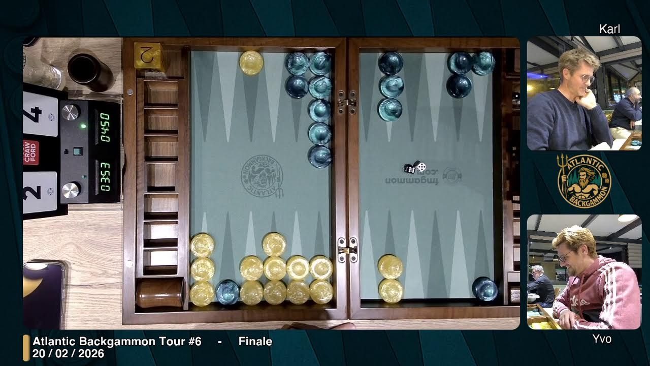Atlantic Backgammon Tour #§  -  Finale